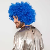 Nessiworld Mavi Renk Kıvırcık Afro Bonus Peruk - 3