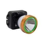 Ps-810 Kafa Lambası, Led Aydınlatmalı Kafa Feneri, Multifonksiyonel 20 Watt + Led 4 Mod Çalışma - 1