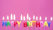 NessiWorld Rengarenk Happy Birthday Yazılabilen Doğum Günü Mumu - 8