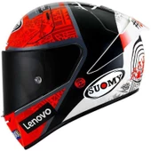 SUOMY SR-GP KASK BAGNAIA REPLICA 2022 WITH SPONSOR thumbnail 1