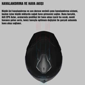 NEXX Y.100R BARON MAT INDIGO MAVİ KASK thumbnail 3