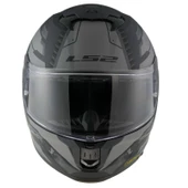 LS2 STREAM 2 SHADOW MAT TITANIUM-GRİ KASK - 2