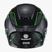 SCOYCO GHOST KAPALI KASK - 6