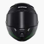 SCOYCO GHOST KAPALI KASK - 4