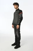 LS2 RIVA MONT YAZLIK SİYAH-GRİ-KIRMIZI - 6