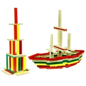 Nessiworld  Playwood Eğitici Sihirli Bloklar 100 Parça - 1