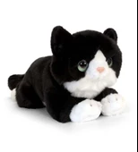Nessiworld Peluş Siyah Kedi 25 cm - 1