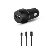 Ttec 2CKS20TS SmartCharger 2.1A Araç Şarj Aleti + Trio Kablo - 1