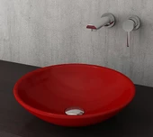 Bocchi Venezia Çanak Lavabo Kırmızı 40 cm 1120-019-0125 - 1