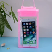 Deniz Havuz Altı Su Geçirmez Kılıf Samsung Xiaomi Apple iPhone Oppo Nokia Huawei Tüm Modelle Uyumlu - 3