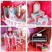 Nessiworld CubicFun Prenses Doğumgünü Şatosu 3D Puzzle - 3