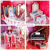 Nessiworld CubicFun Prenses Doğumgünü Şatosu 3D Puzzle - 8