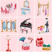 Nessiworld CubicFun Prenses Doğumgünü Şatosu 3D Puzzle - 4