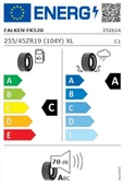 Falken Azenis FK520 255/45 R19 104Y XL Yaz Lastiği - 2025 thumbnail 2