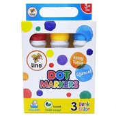 Nessiworld Lino Dot Markers 3'lü Yıkanabilir - 2