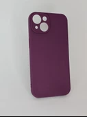 İPHONE 14 CAPPY SİLİKON MOR KILIF - 1