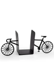 Bisiklet Desenli Metal Kitap Desteği - Kitap Tutucu - Ev Ve Ofis Dekoratif Aksesuar ( 2 Li Set) - 1
