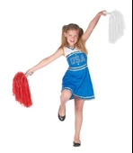 Nessiworld  1 Çift Kırmızı Beyaz Renklerde 23 Nisan Gösteri Ponponu thumbnail 3