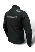 BERİK Berik Force Rüzgar Geçirmez Suya Dayanıklı Softshell Mont Siyah - 2