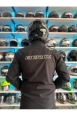 BERİK Berik Force Rüzgar Geçirmez Suya Dayanıklı Softshell Mont Siyah - 5