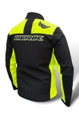 BERİK  Berik Force Rüzgar Geçirmez Suya Dayanıklı Softshell Mont Neon - 2