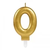 0 Rakam Mum Gold Renk - 1
