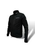 BERİK  FORCE RÜZGAR VE SU GEÇİRMEZ SOFTSHELL MOTOSİKLET MONTU SİYAH - 1