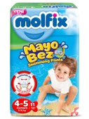 Nessiworld  Molfix Mayo Bez 4-5 Beden 9-15 Kg 11 Adet thumbnail 10