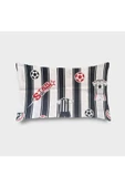 Taraftar Yastık Kılıfı 2 Adet Beşiktaş Desenli - 1