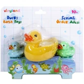 NessiWorld Vinyland Vinil Ördek Ailesi Banyo Oyuncakları 661778 - 6
