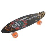 Nessiworld Desenli Orta Boy Işıklı Kaykay 60 cm - 6