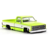 Nessiworld  Mini GT 1/64 Chevrolet Silverado KAIDO Flo Yellow V1 thumbnail 1