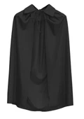 Nessiworld Siyah Renk Yakalı Çocuk Pelerin 90 cm - 2