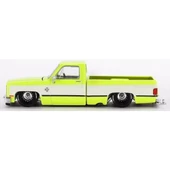 Nessiworld  Mini GT 1/64 Chevrolet Silverado KAIDO Flo Yellow V1 thumbnail 3