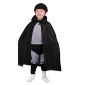 Nessiworld Siyah Renk Yakalı Çocuk Pelerin 90 cm - 3