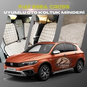 Fiat Egea Cross Bej Renk Tay Tüyü Cepli & Terletmez Sırtlı Oto Koltuk Minder Seti - Koltuk Koruma Kılıfı (ÖN & ARKA TAM SET) thumbnail 1