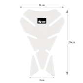 Grippatch Aprilla, KTM, Kawasaki, Suzuki ile Uyumlu Universal Şeffaf Tank Pad GT04 thumbnail 2