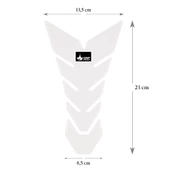 Grippatch Aprilla, KTM, Kawasaki, Suzuki ile Uyumlu Universal Şeffaf Tank Pad GT05 - 2