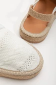 Sirena Beyaz Triko Hasır Detaylı Espadril - 3