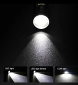 Wuben Wb-017 Zoomlu Şarjlı Cob Led Güçlü El Feneri thumbnail 6