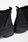 Lita Kadın Siyah Cilt Su Geçirmez Kaymaz Taban Kışlık Bot thumbnail 3