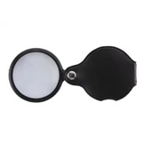 5x50mmmini Büyüteç,cepte Taşınan,optik Lens Katlanabilir Deri Kaplamaxx1051 thumbnail 4