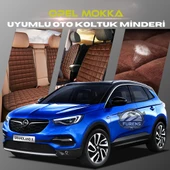 Opel Mokka Kahverengi Renk Tay Tüyü Cepli & Terletmez Sırtlı Oto Koltuk Minder Seti - Koltuk Koruma Kılıfı (ÖN & ARKA TAM SET) thumbnail 1