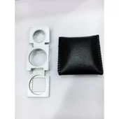 20 Mm Büyüteç Lup Dokumacı Büyüteci Full Çelik Katlanabilir Th9007a thumbnail 6