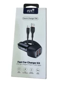 17 v Çift girişli fast type-c araç şarzı - 1