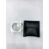 20 Mm Büyüteç Lup Dokumacı Büyüteci Full Çelik Katlanabilir Th9007a thumbnail 5