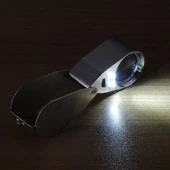 Kontrol, Için Özel Kutulu Metal Işıklı Lup 40x25 thumbnail 6