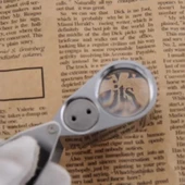 Kontrol, Için Özel Kutulu Metal Işıklı Lup 40x25 thumbnail 5