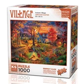 Nessiworld KS Games Autumn Village Puzzle 1000 Parça 20671 - 1