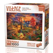Nessiworld KS Games Autumn Village Puzzle 1000 Parça 20671 - 2